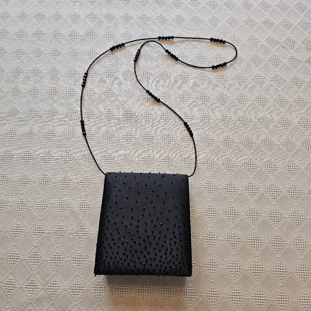 Jessica McClintock Vintage Beaded Mini Evening Bag